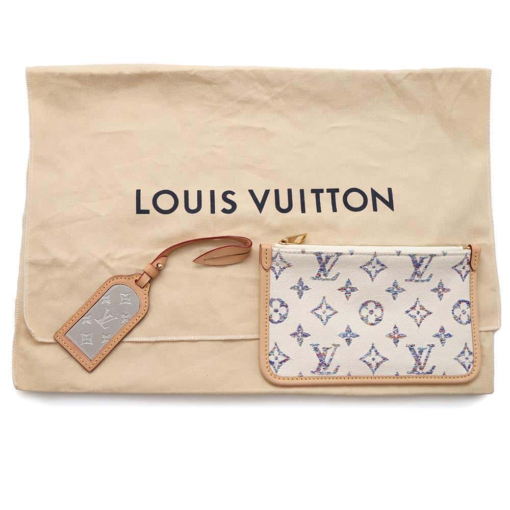 LOUIS VUITTON Carryall NM Off-white M24707 Monogram / Jacquard Size PM