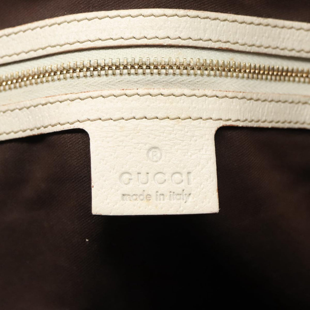 GUCCI GG Canvas Tote Bag Beige Gold 153009 100143