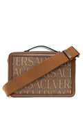 VERSACE ALLOVER MESSENGER BAG