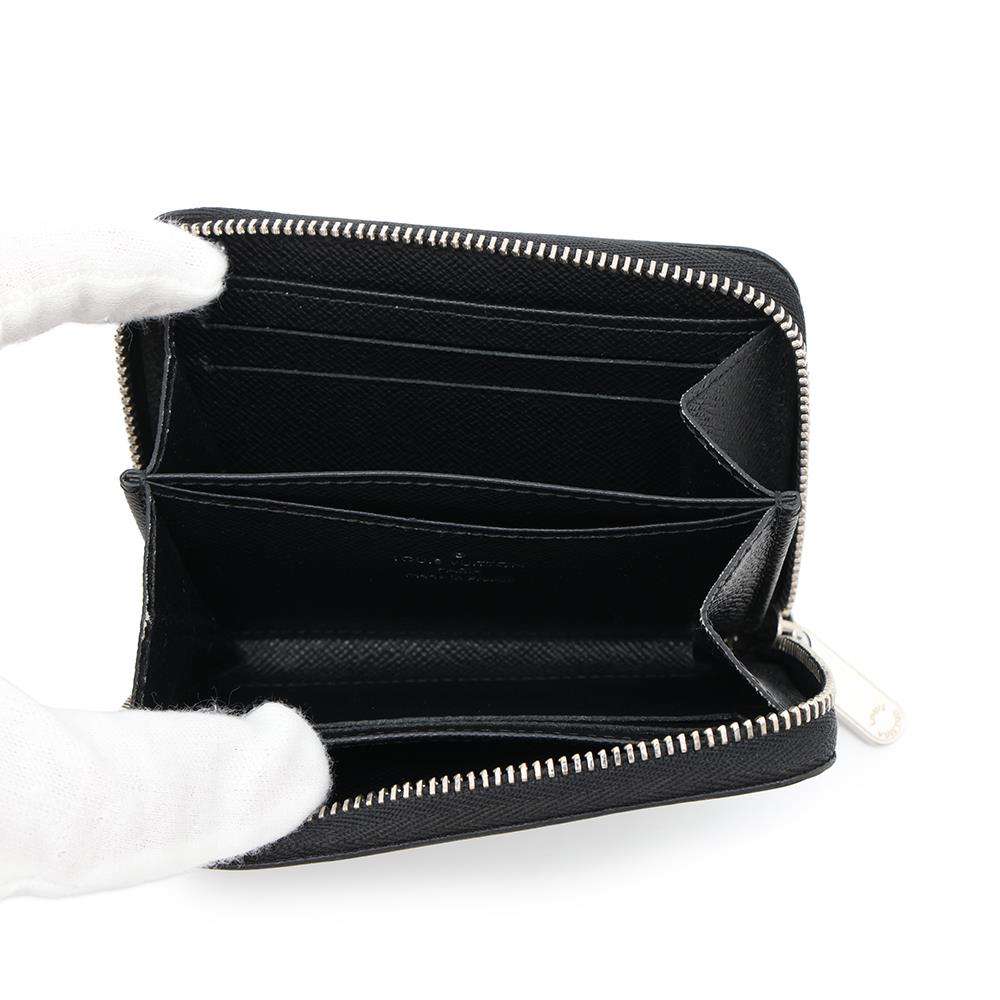 LOUIS VUITTON Zippy / Coin Purse NoirM60152 Epi Leather