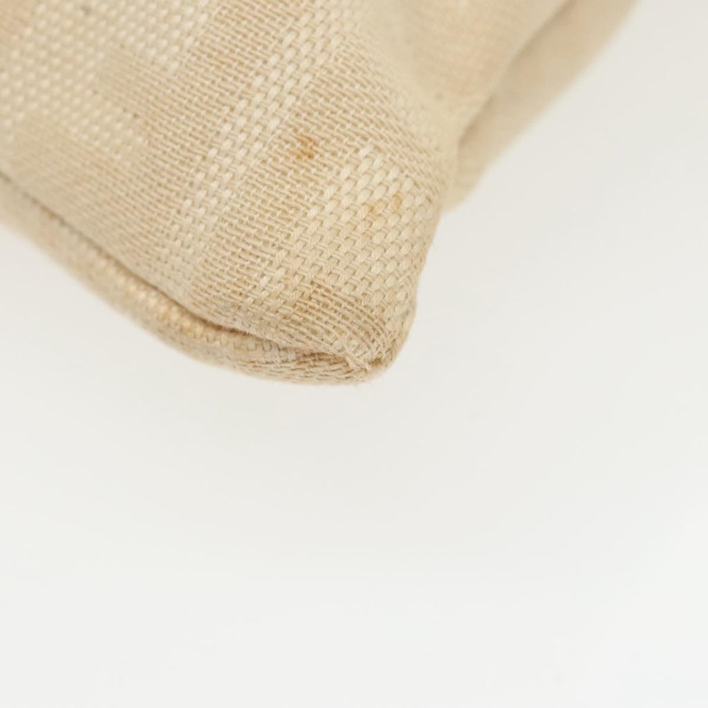 FENDI Zucca Canvas Hand Bag Beige 100235