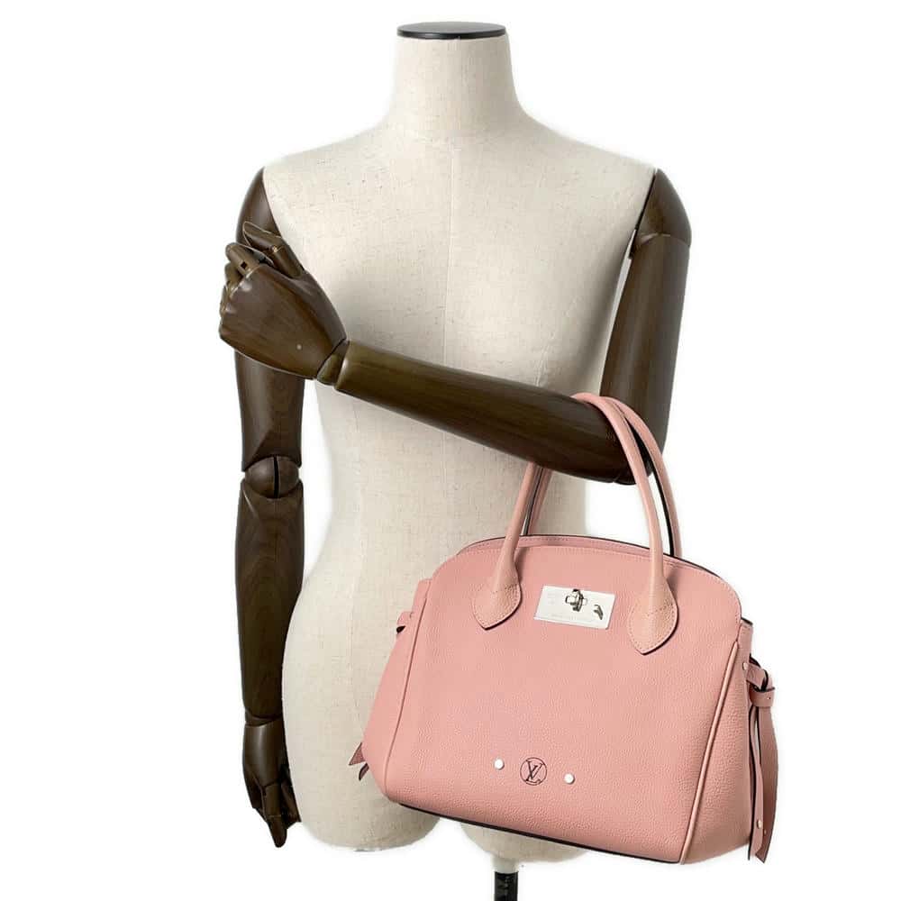 LOUIS VUITTON Milla Rose PoudreM54347 Taurillon Leather Size PM