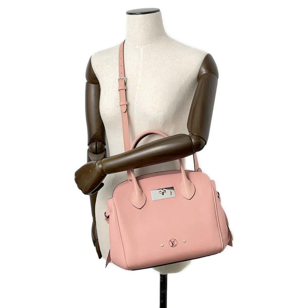 LOUIS VUITTON Milla Rose PoudreM54347 Taurillon Leather Size PM