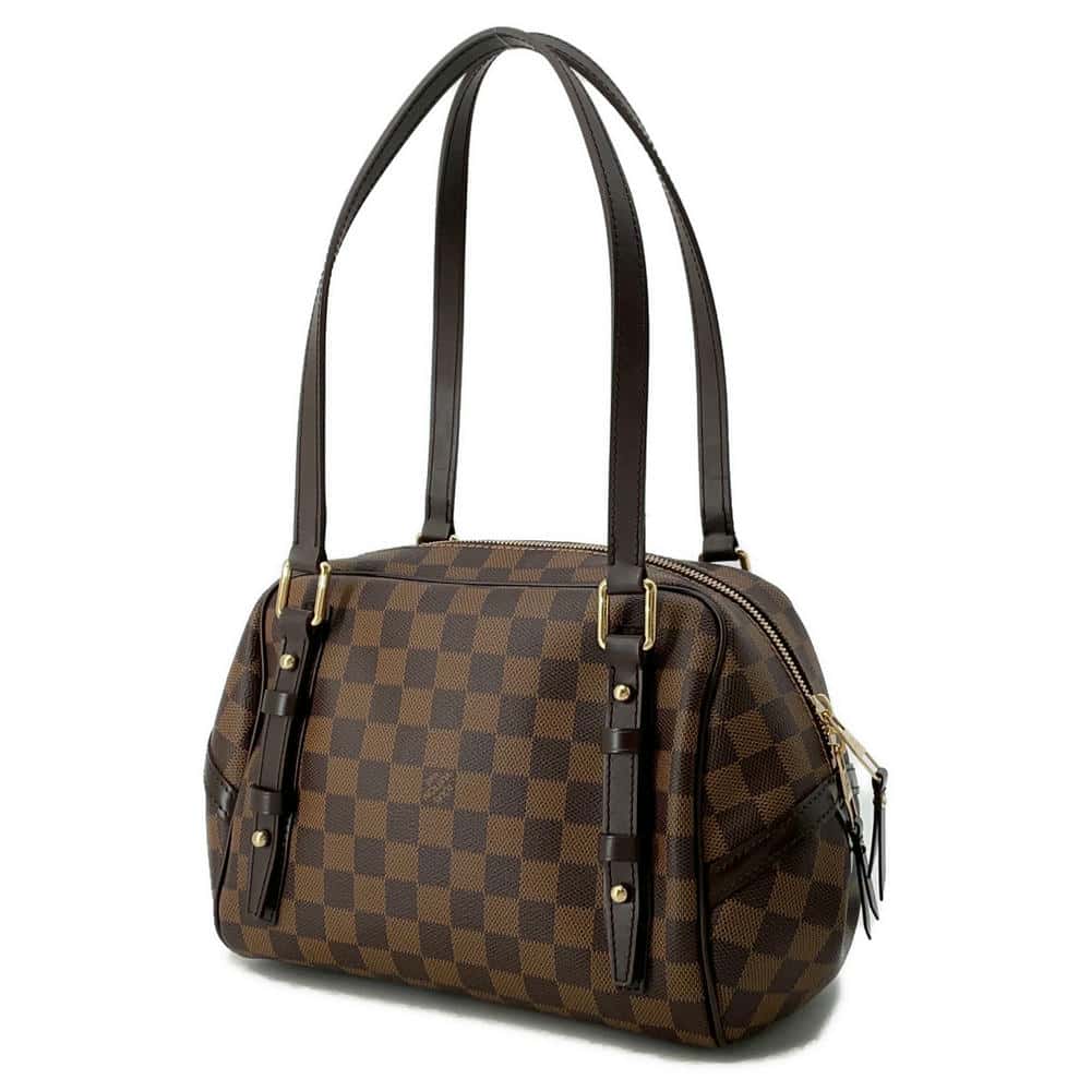 LOUIS VUITTON Rivington RedN41157 Damier Ebene Canvas Size PM