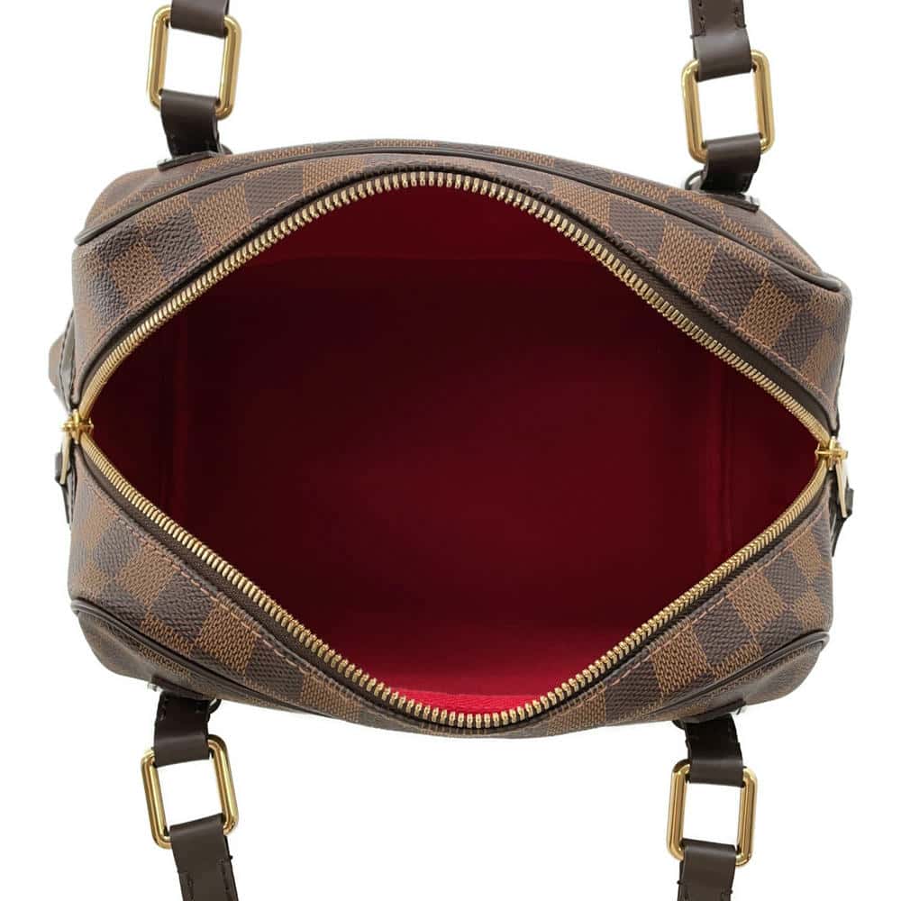 LOUIS VUITTON Rivington RedN41157 Damier Ebene Canvas Size PM