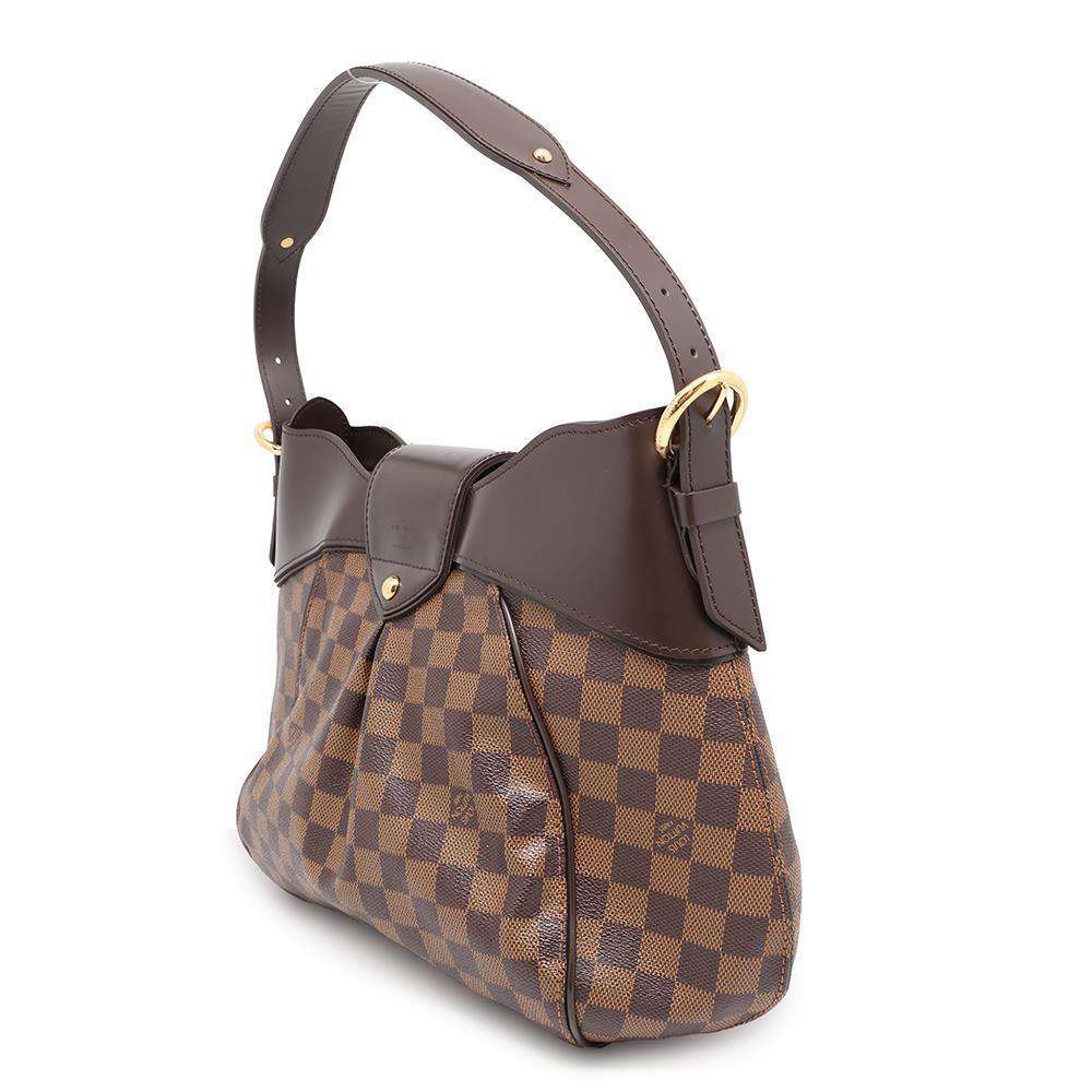 LOUIS VUITTON Sistina RedN41541 Damier Ebene Canvas Size MM