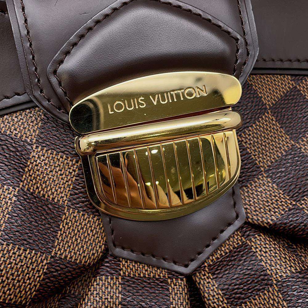 LOUIS VUITTON Sistina RedN41541 Damier Ebene Canvas Size MM
