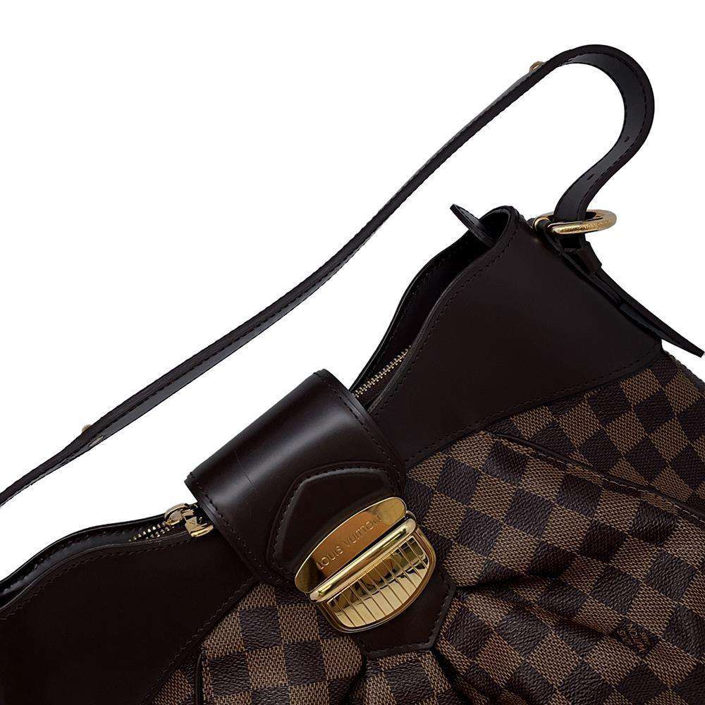 LOUIS VUITTON Sistina RedN41541 Damier Ebene Canvas Size MM