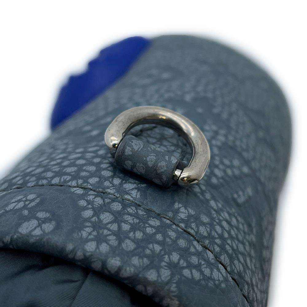 LOUIS VUITTON Chalk・Pouch granite grayM81572 Taurillon Clamming