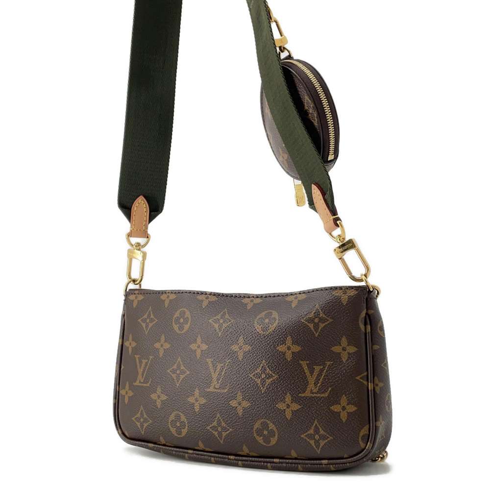LOUIS VUITTON Multi Pochette Accessoires KhakiM44813 Monogram