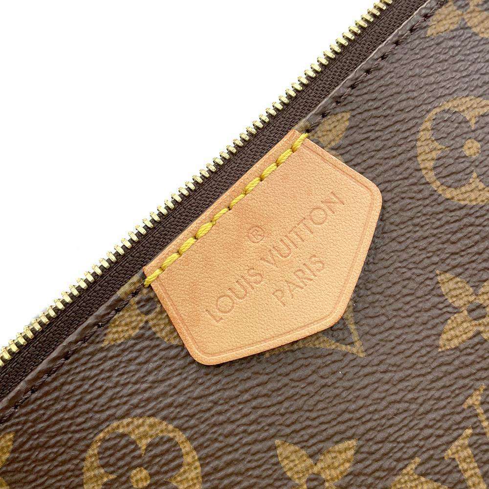 LOUIS VUITTON Multi Pochette Accessoires KhakiM44813 Monogram