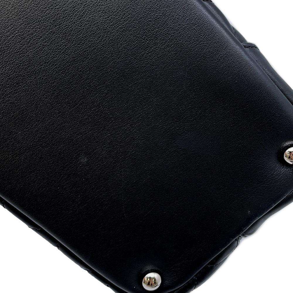 CHANEL Cambon Tote Bag BlackA25167 Leather Patent Leather Size Medium