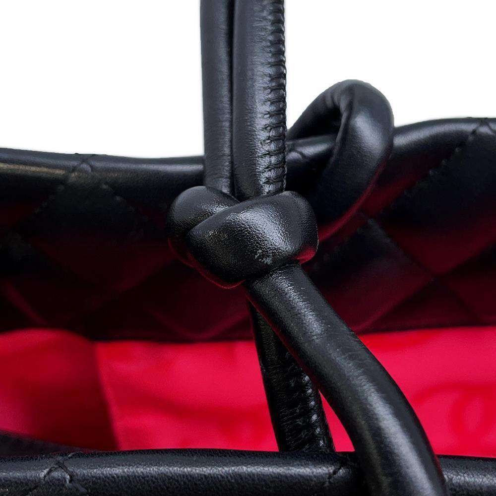 CHANEL Cambon Tote Bag BlackA25167 Leather Patent Leather Size Medium