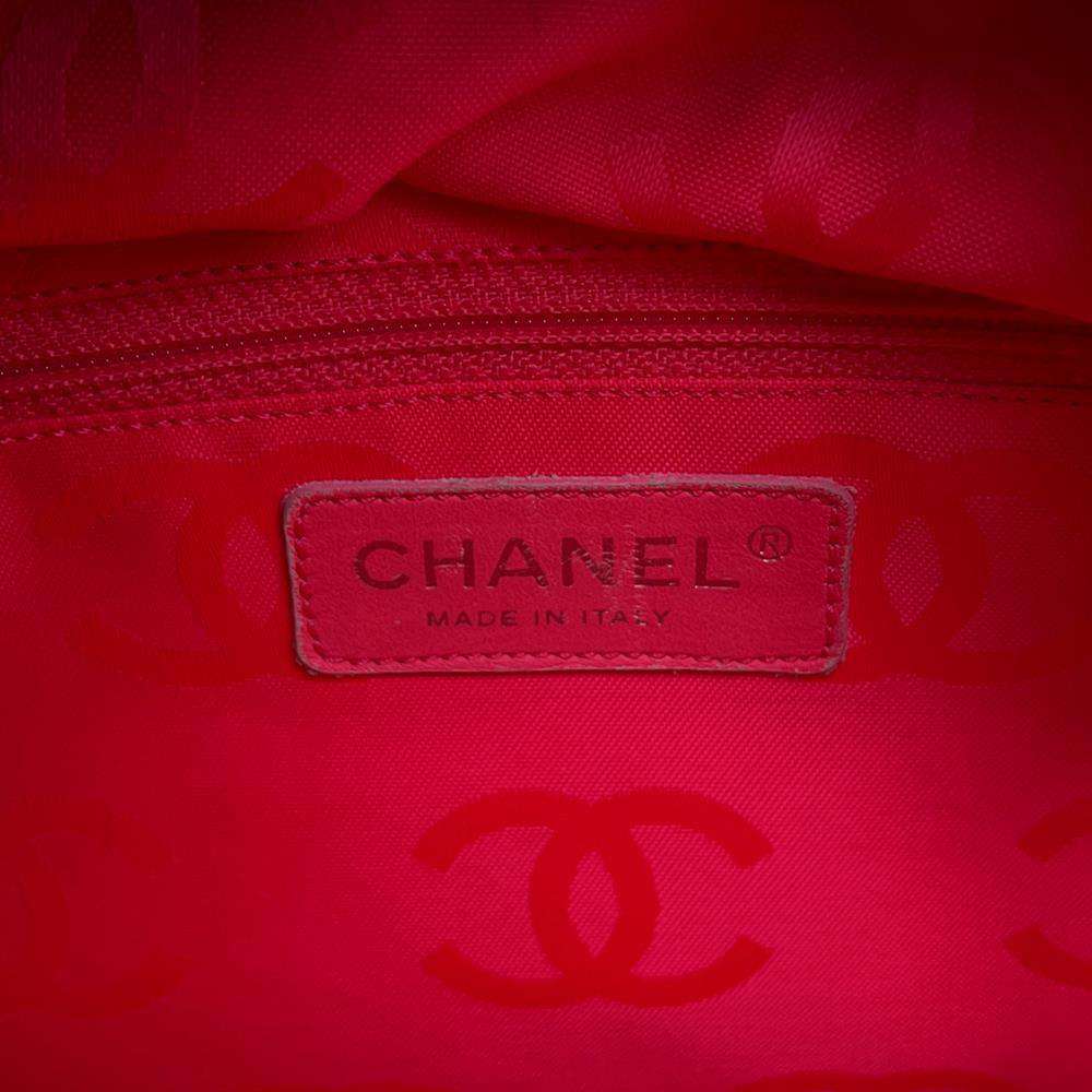CHANEL Cambon Tote Bag BlackA25167 Leather Patent Leather Size Medium