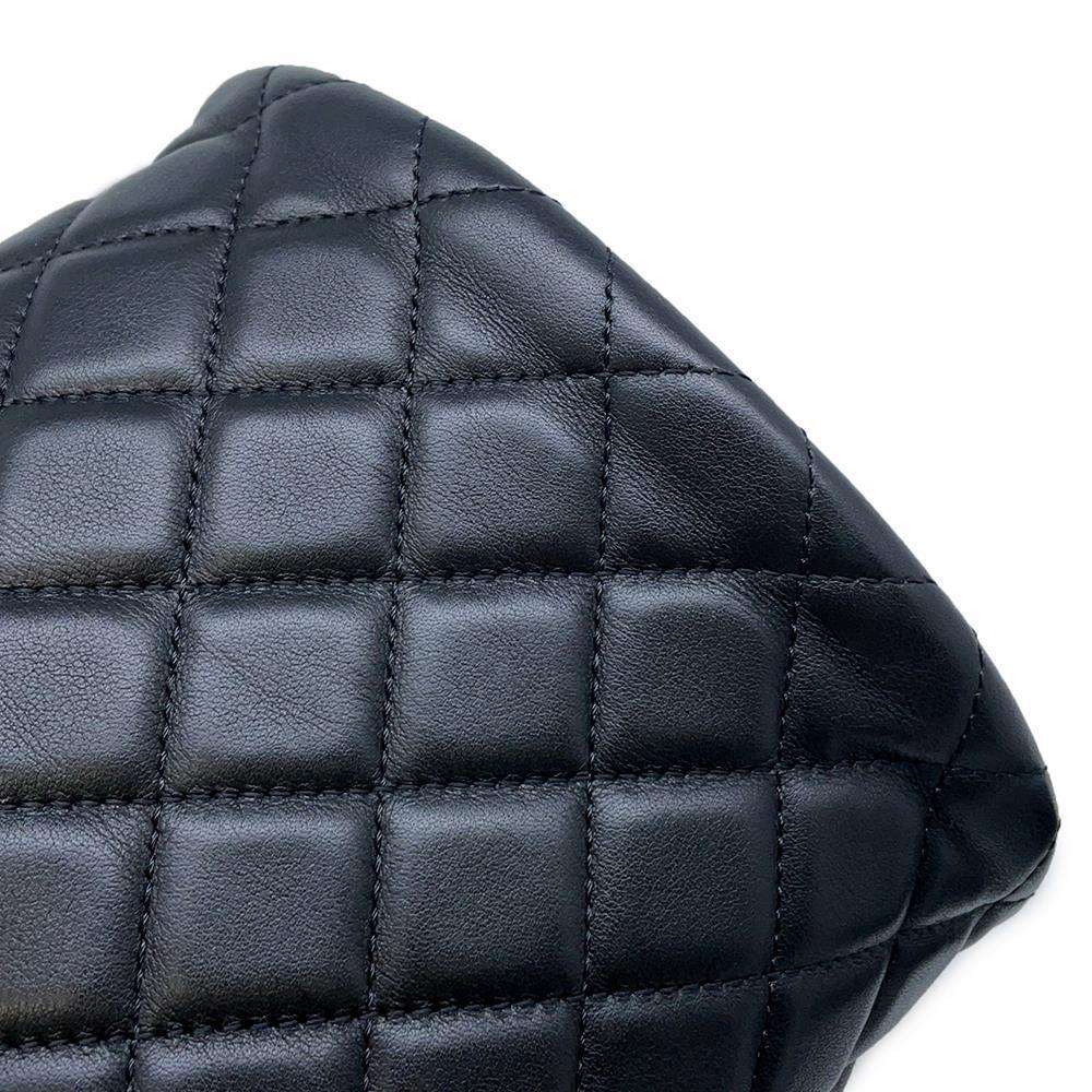 CHANEL Boy Chanel 2WAY Bucket Bag BlackAS2091 Calf Leather
