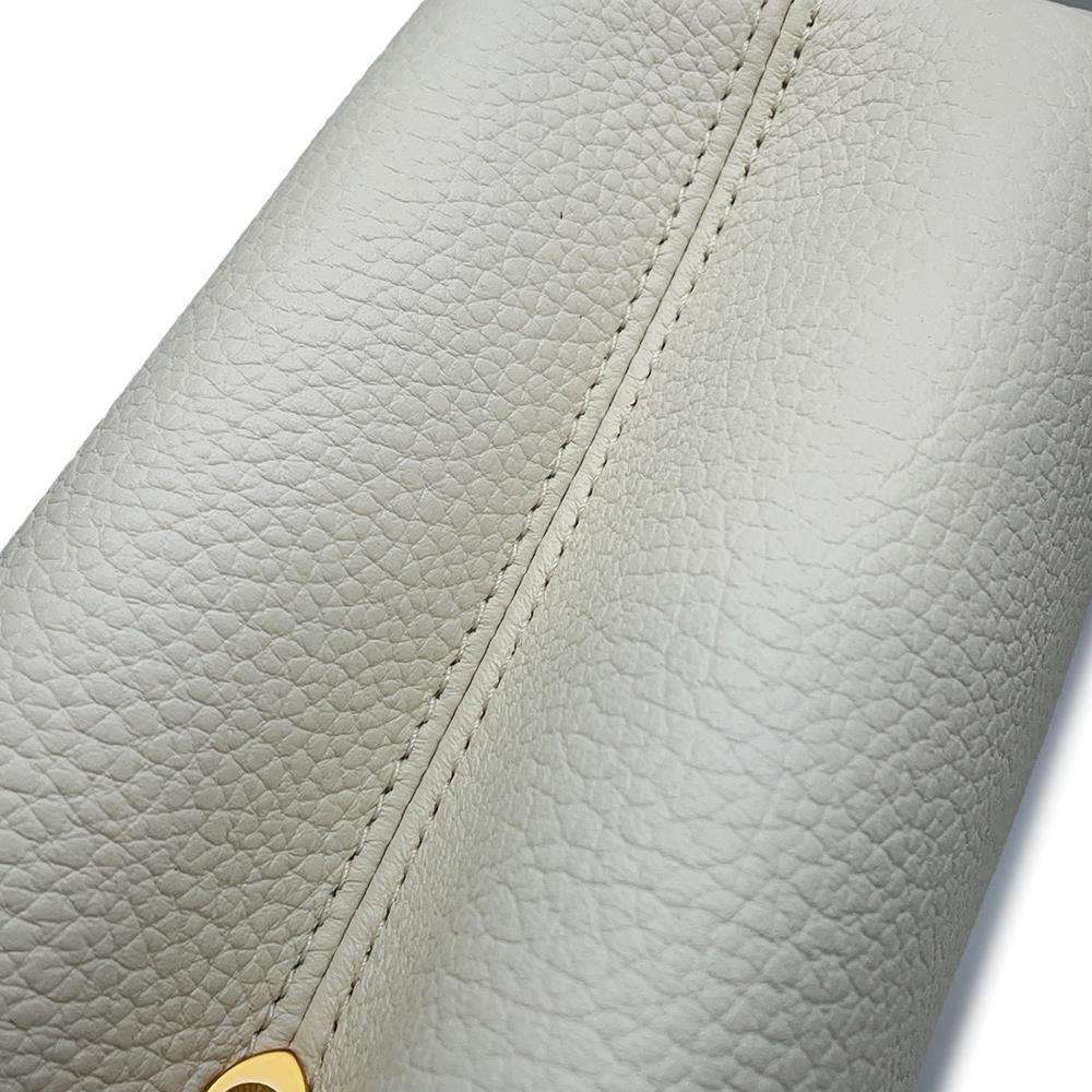 LOUIS VUITTON Capucines Urs Fischer Limited to 300 pieces WhiteM53643 Taurillon Leather Size BB