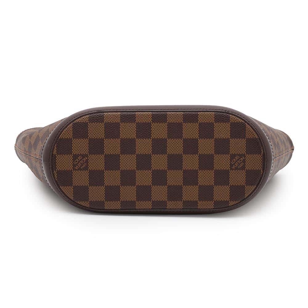 LOUIS VUITTON Manosque RedN51121 Damier Ebene Canvas Size PM