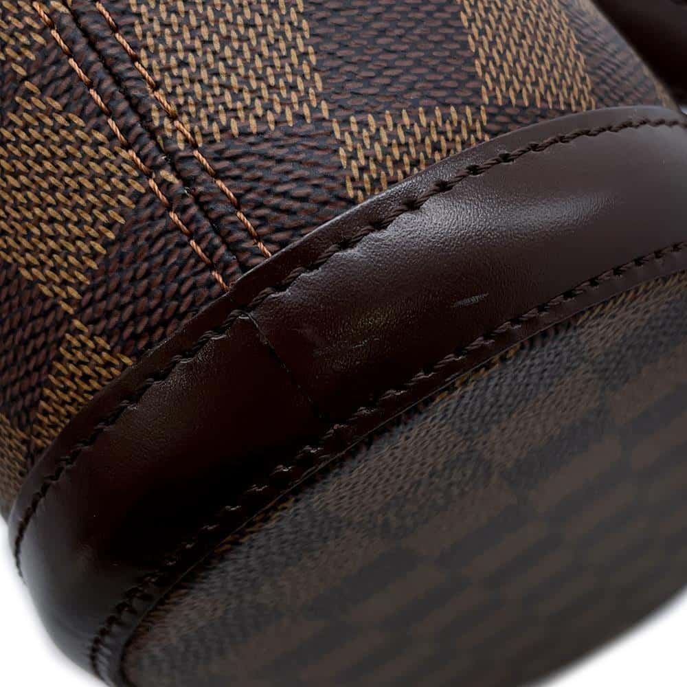 LOUIS VUITTON Manosque RedN51121 Damier Ebene Canvas Size PM