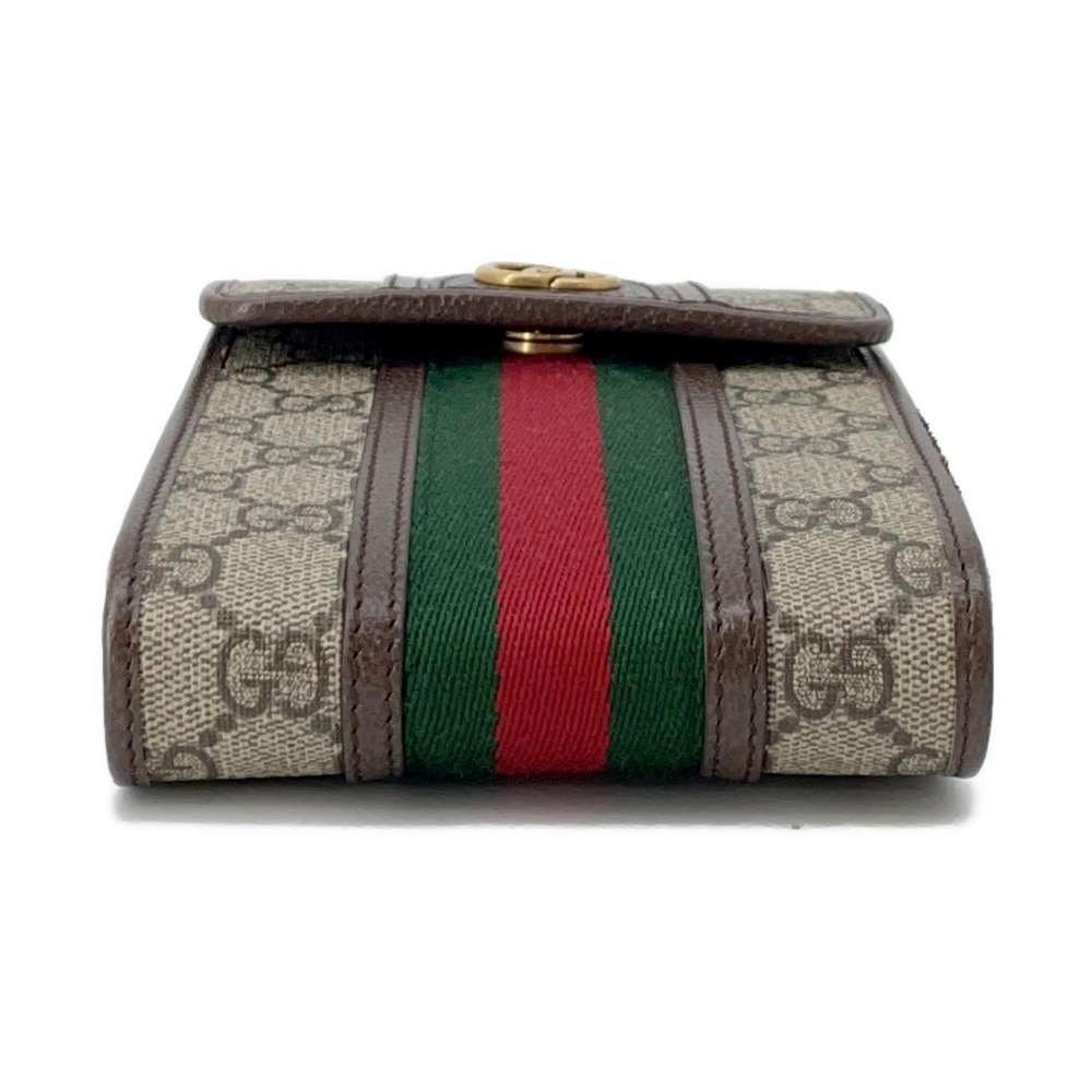 GUCCI Ophidia GG Supreme mini bag Brown625757 PVC Leather