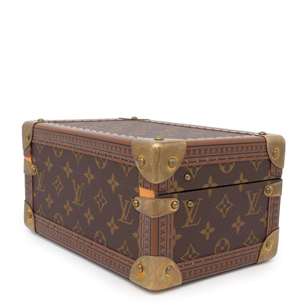 LOUIS VUITTON Coffret Tresor PinkM47000 Monogram Size 24