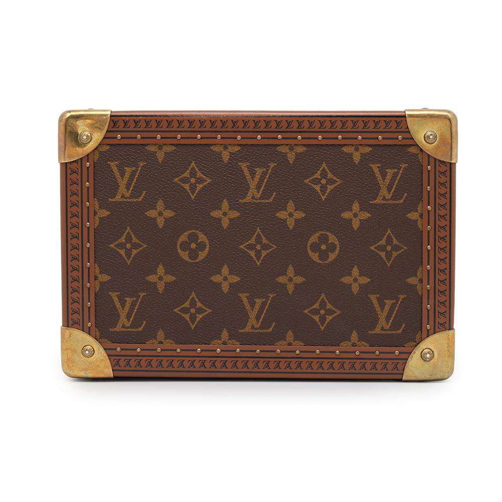 LOUIS VUITTON Coffret Tresor PinkM47000 Monogram Size 24