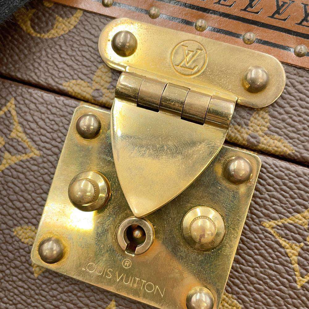 LOUIS VUITTON Coffret Tresor PinkM47000 Monogram Size 24