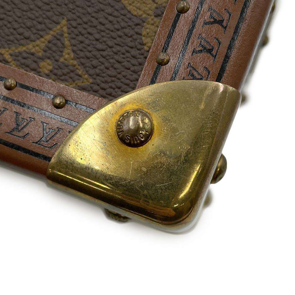 LOUIS VUITTON Coffret Tresor PinkM47000 Monogram Size 24