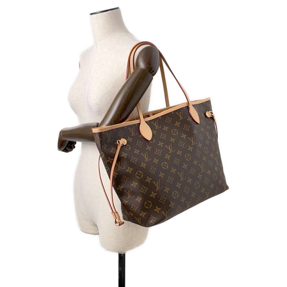 LOUIS VUITTON Neverfull BeigeM40995 Monogram Size MM