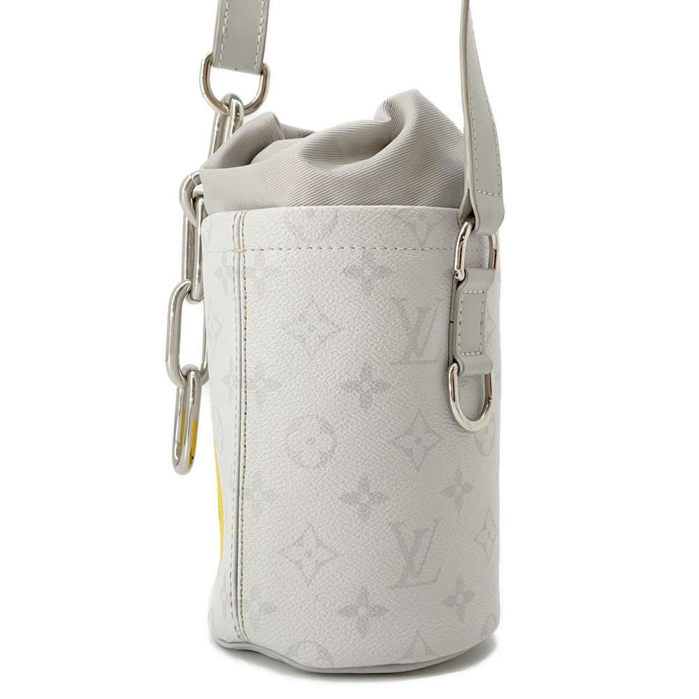 LOUIS VUITTON Chalk Nano Bag GrayM44631 Monogram