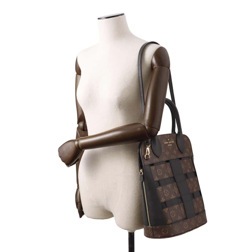 LOUIS VUITTON Tresage Tote NoirM44111 Monogram