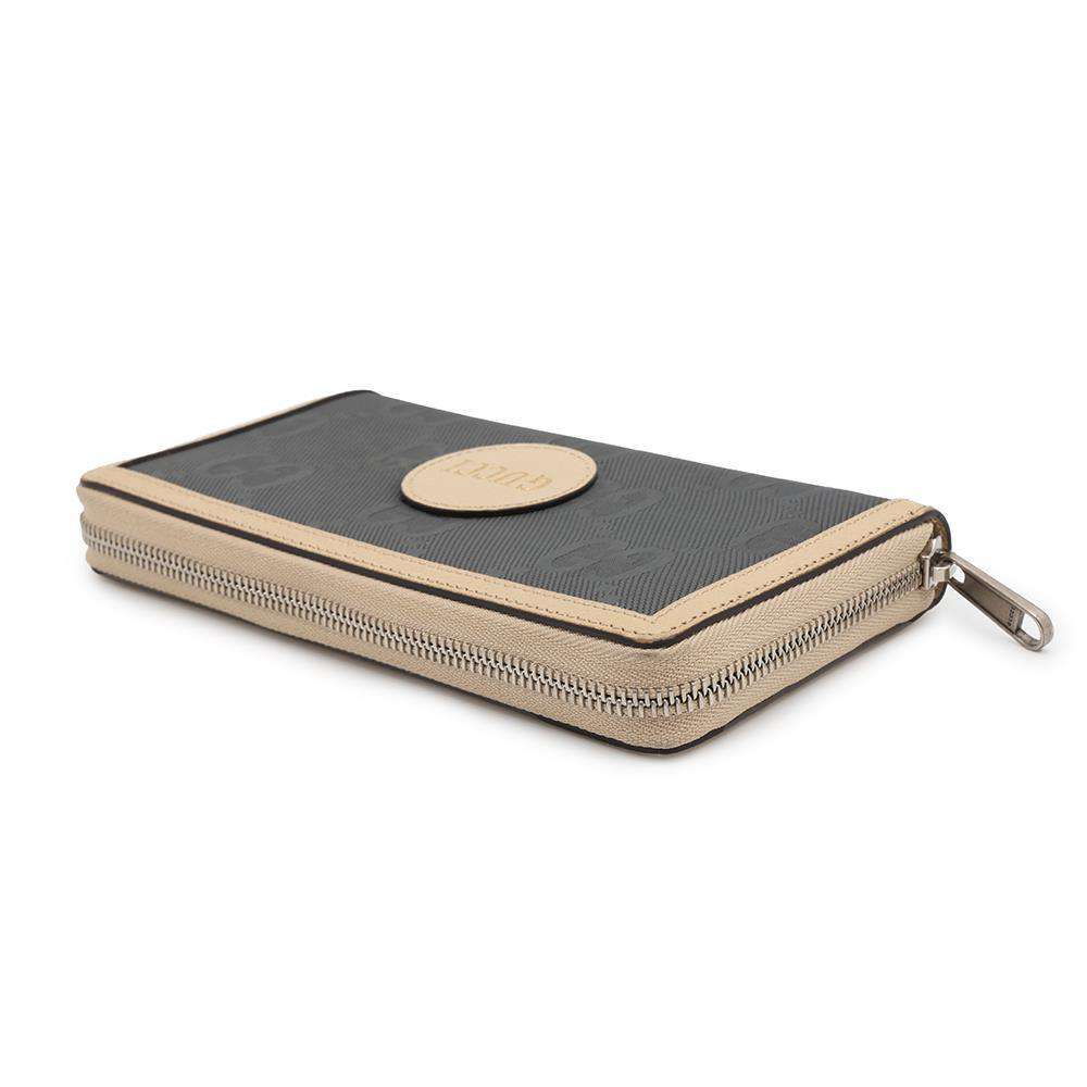 GUCCI Off the Grid Zip Around Wallet Gray625576 Nylon/Leather