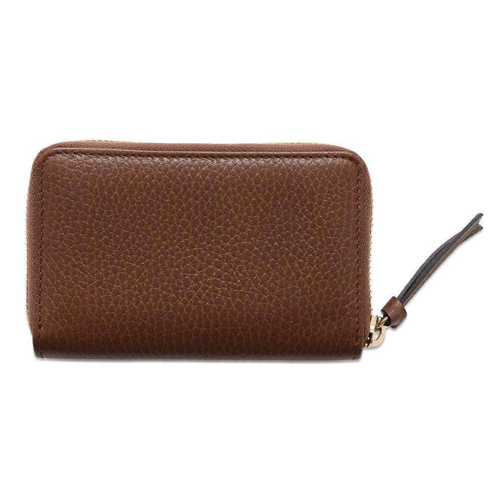 GUCCI Swing Coin purse Brown368877 Leather