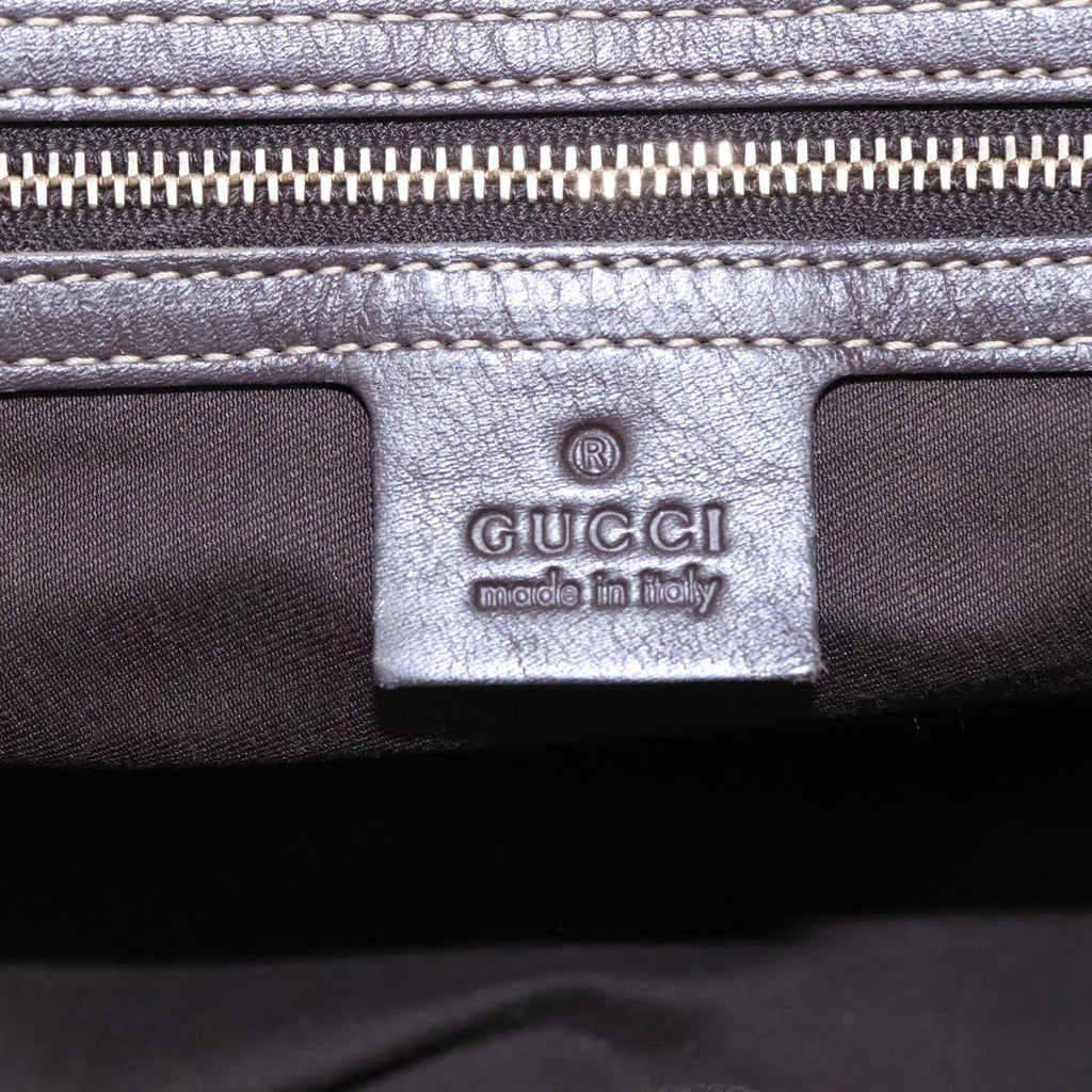 GUCCI GG Crystal Tote Bag Gold Beige 223964 100354