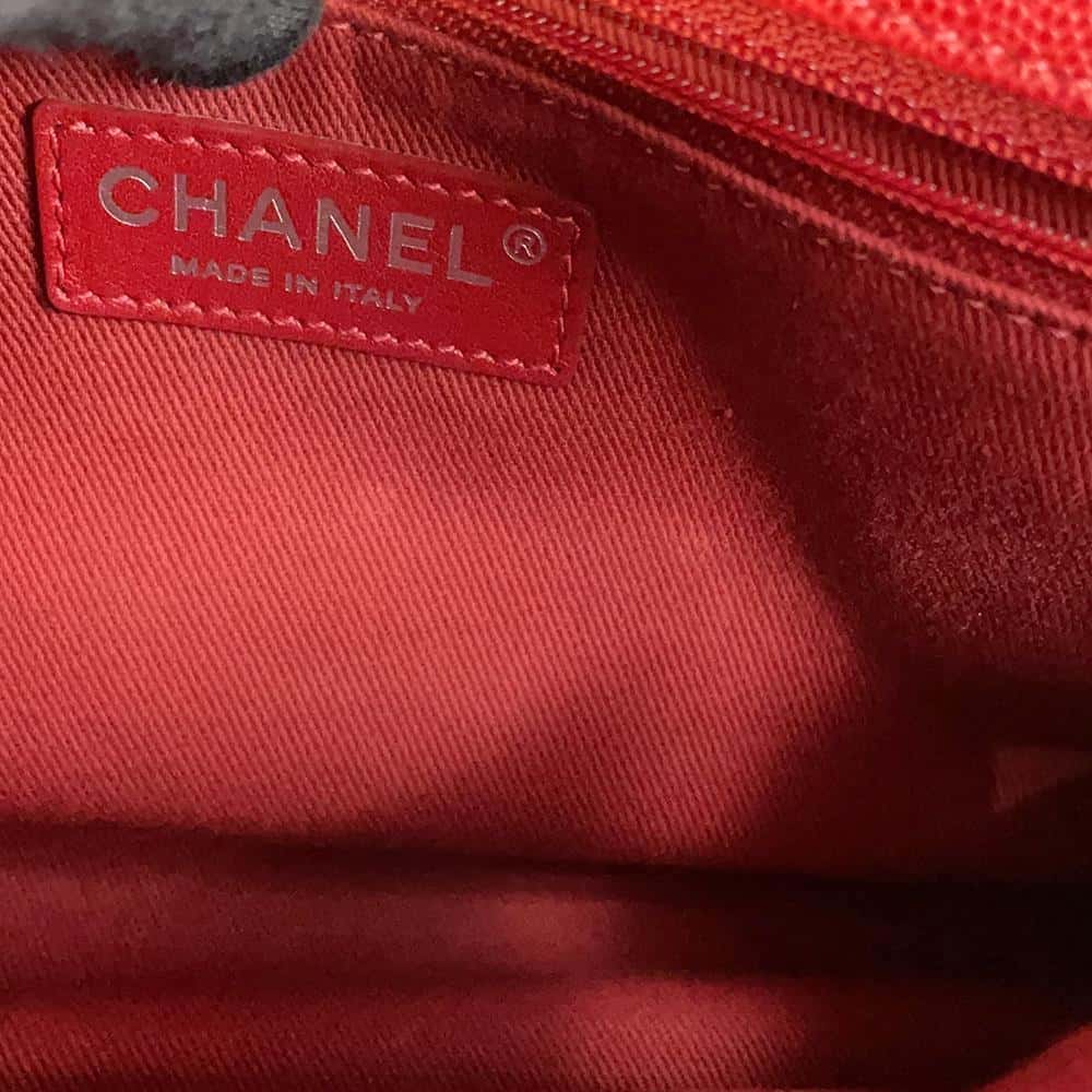 CHANEL Matelasse Coco Handle RedA92991 Caviar Leather