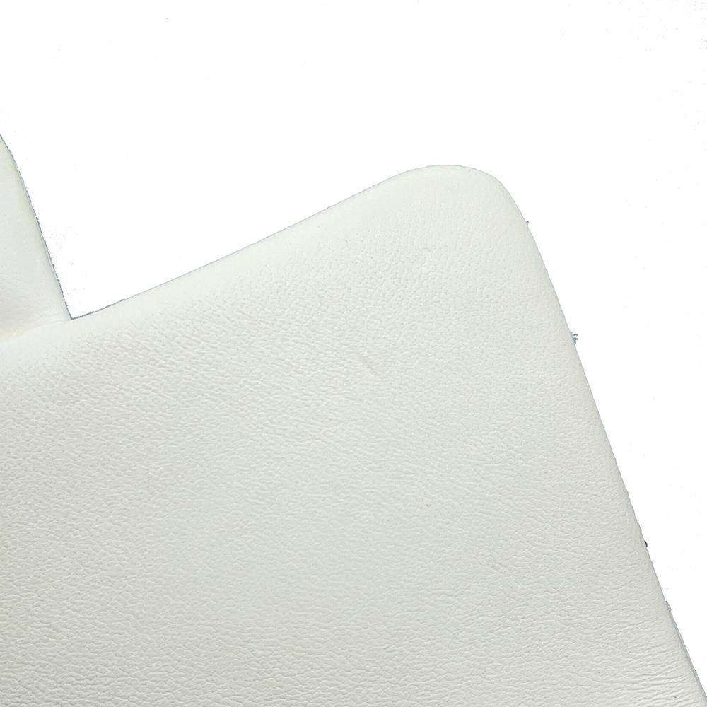 CHANEL Mini Materasse Chain Shoulder White Lambskin