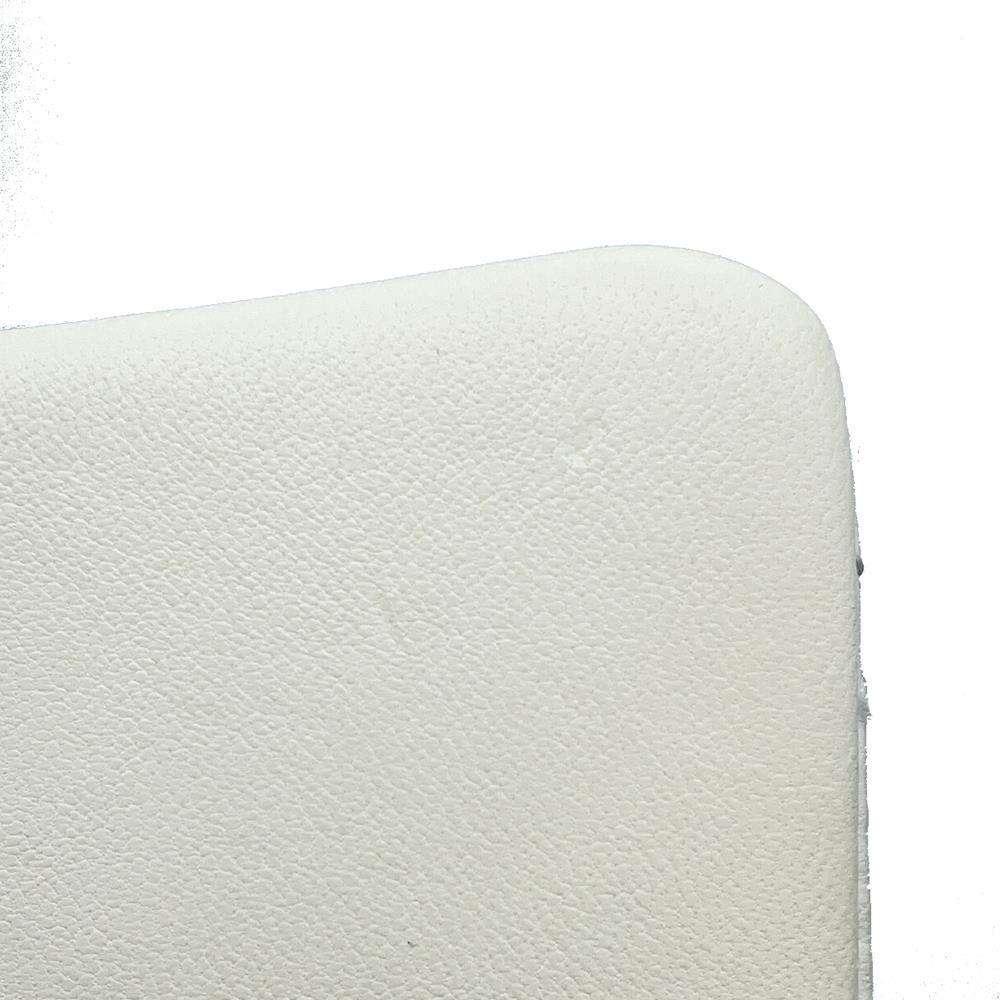 CHANEL Mini Materasse Chain Shoulder White Lambskin