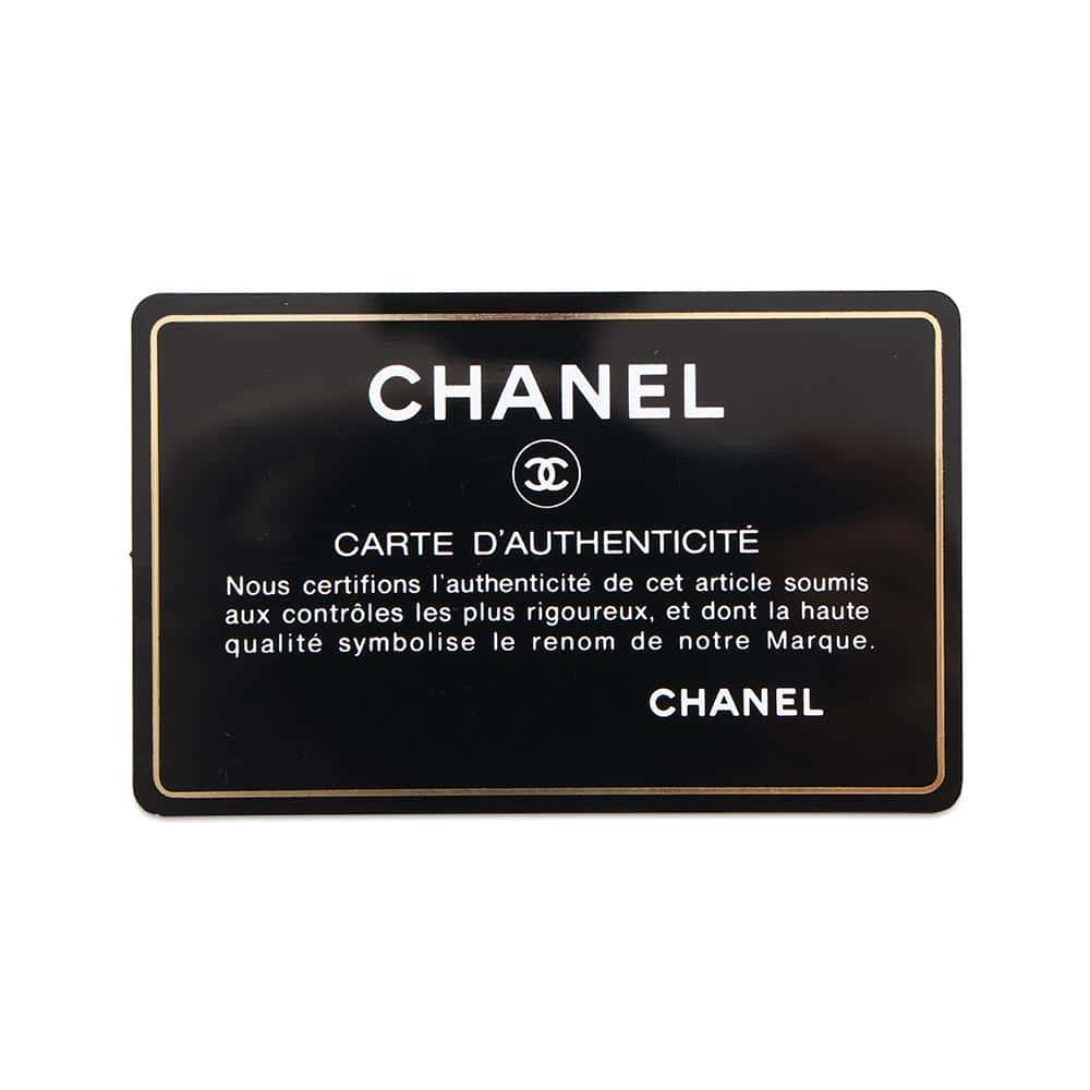 CHANEL Vanity Bag ChainShoulder Bag Black Leather