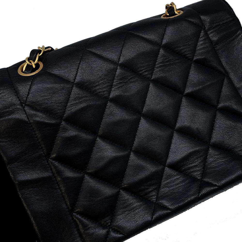 CHANEL Diana ChainShoulder BlackA01164 Lambskin