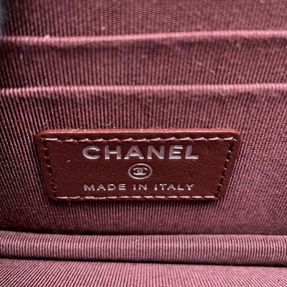 CHANEL Matelasse Chain wallet BlackAP1649 Caviar Leather