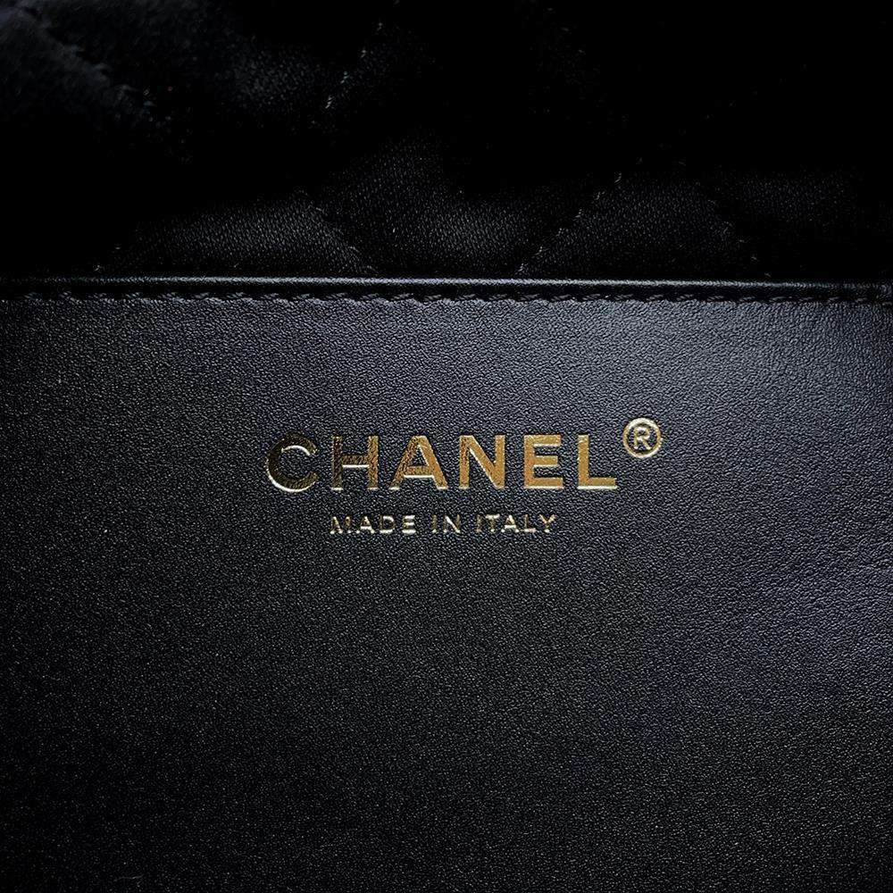 CHANEL CHANEL22 Handbag BlackAS3980 Soft Caviar Leather Size Mini