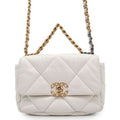 CHANEL CHANEL19 ChainShoulder Bag IvoryAS1160 Lambskin