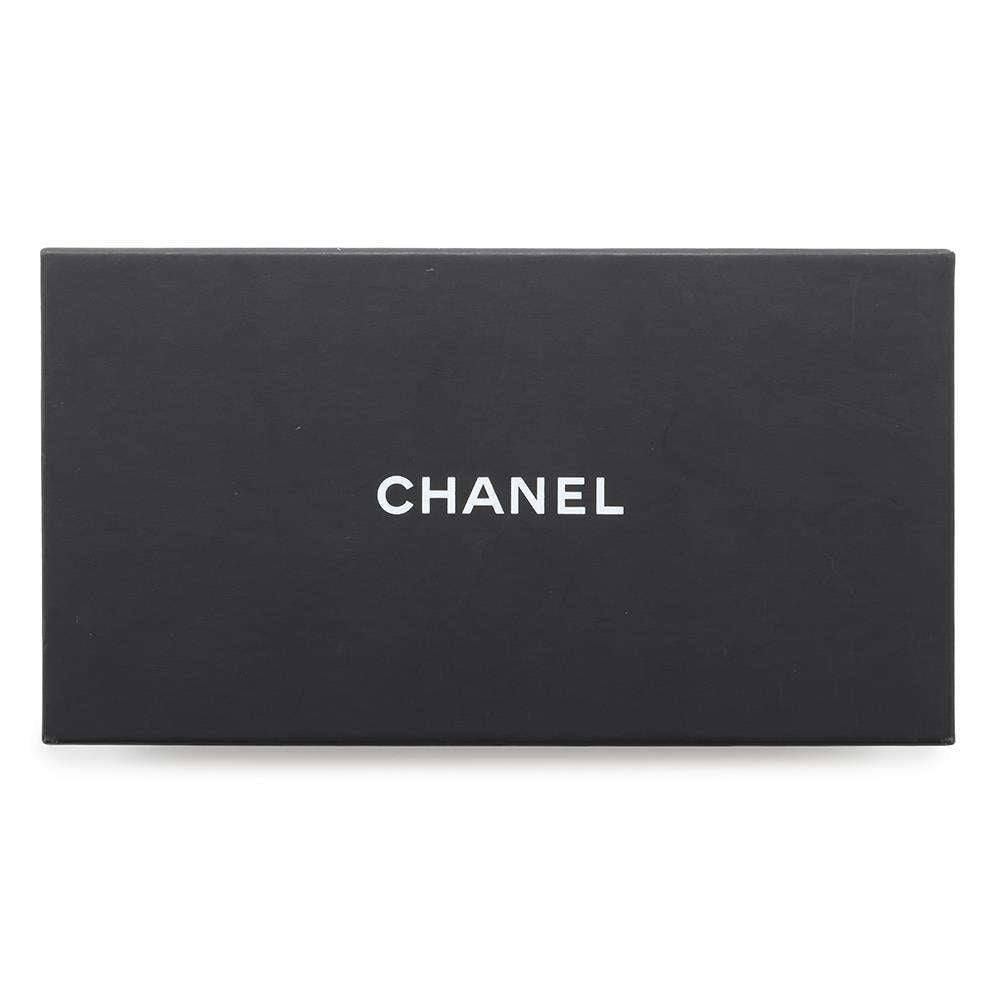 CHANEL CamelliaChainPochette BlackAP2285 Suede Metal