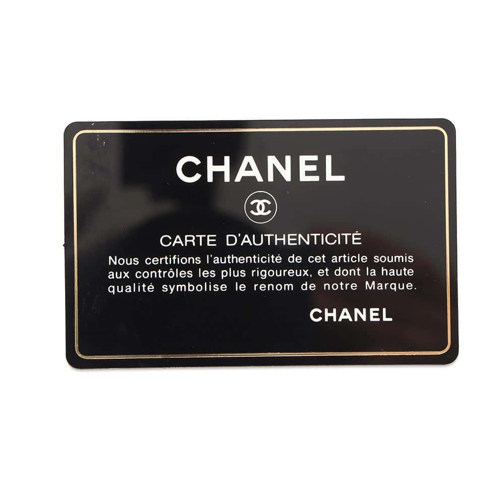 CHANEL Cambon Bifold Wallet BlackA50080 Leather/Enamel