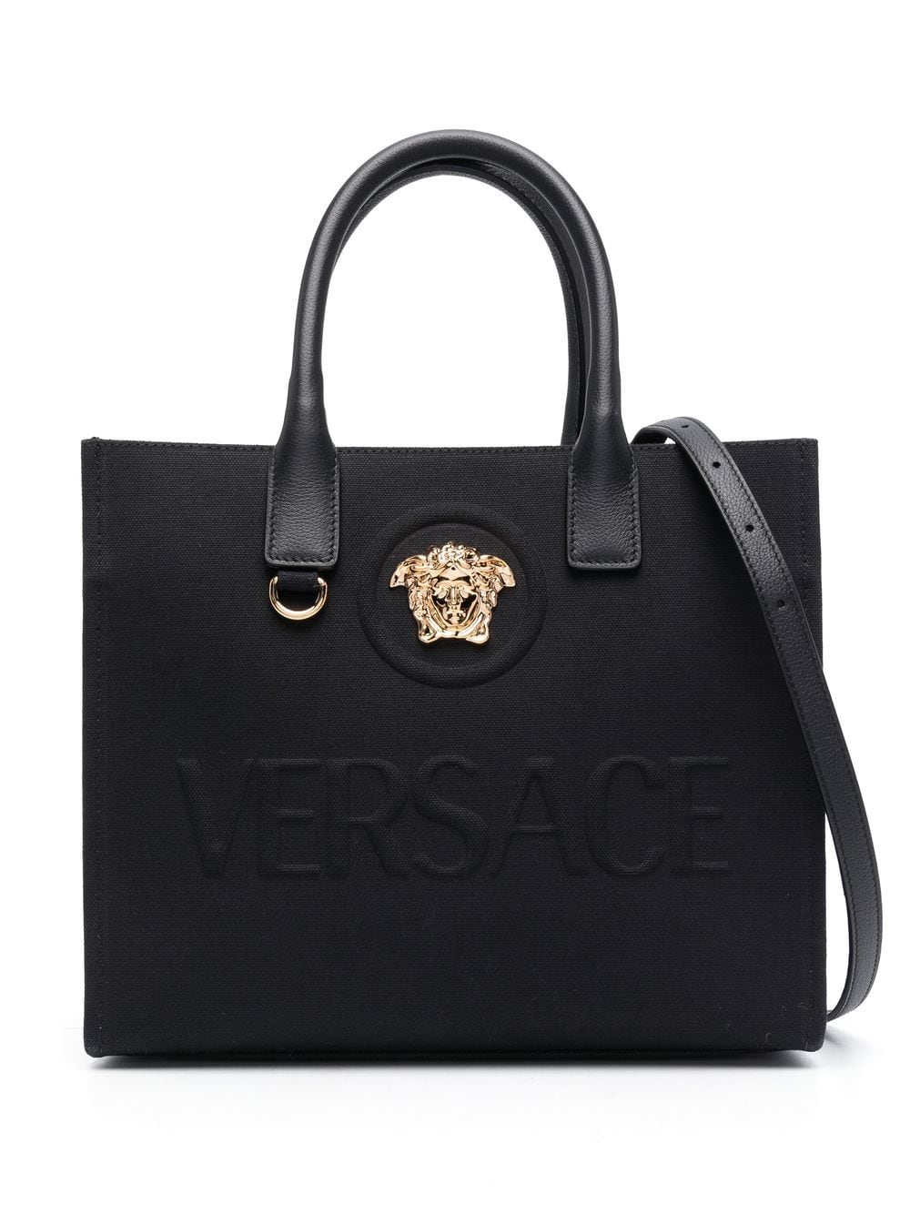 LA MEDUSA SMALL CANVAS TOTE BAG