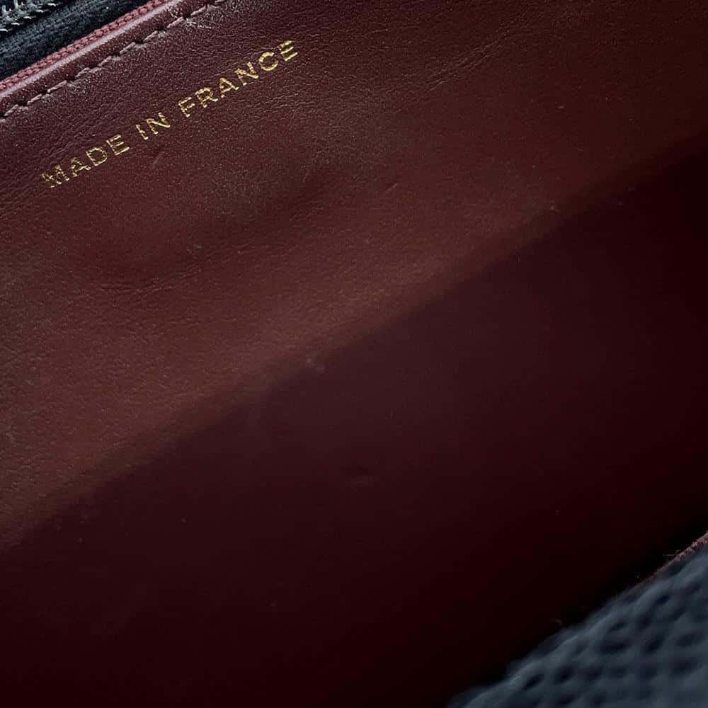 CHANEL Matelasse Classic Chain Wallet BlackAP0250 Caviar Leather