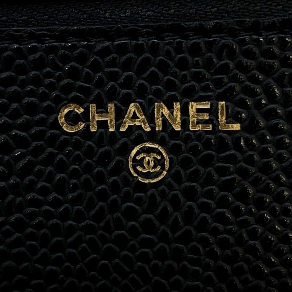 CHANEL Matelasse Classic Chain Wallet BlackAP0250 Caviar Leather