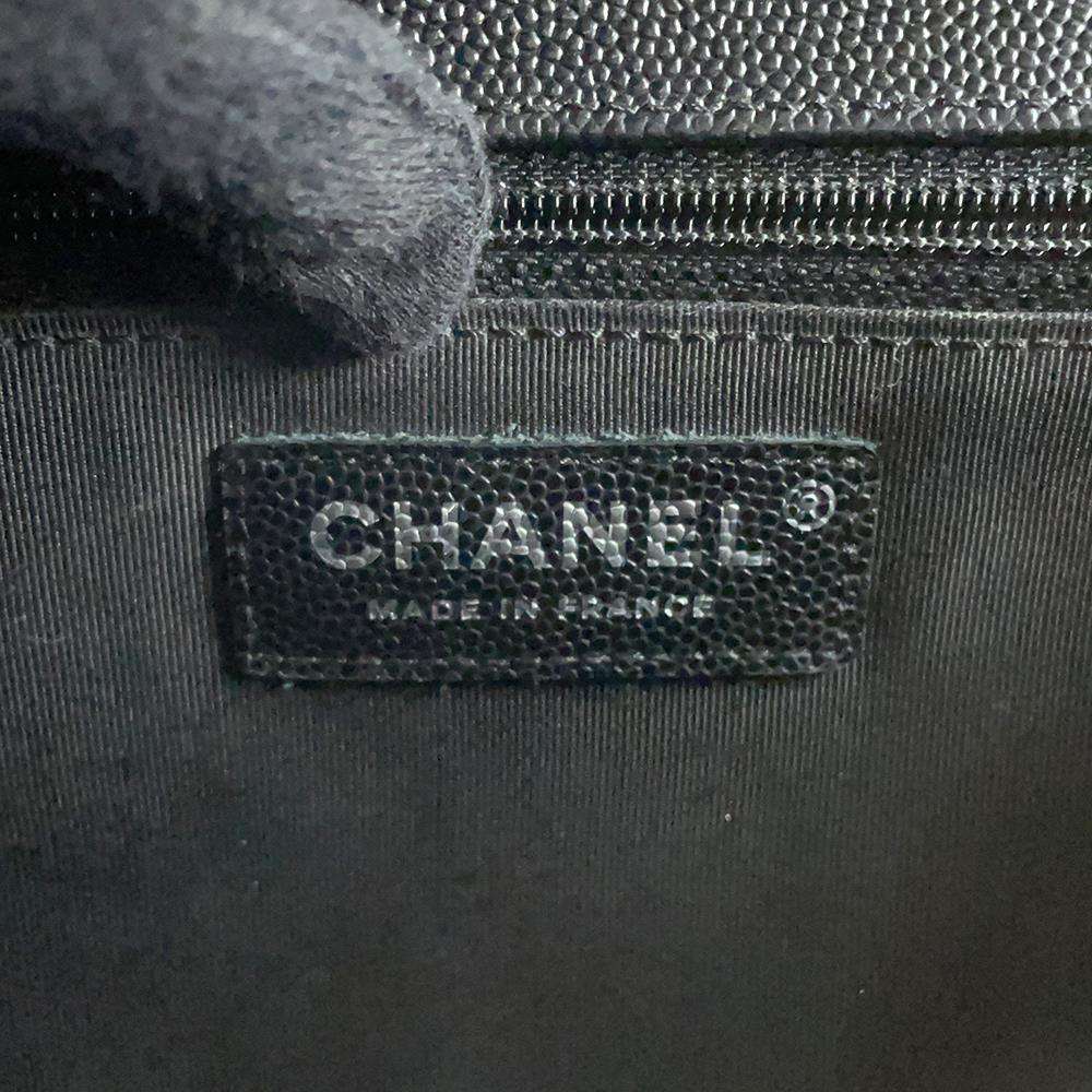 CHANEL Boy Chanel ChainShoulder BlackA92193 Caviar Leather Size 28