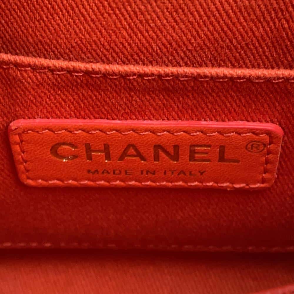 CHANEL Neo Executive Tote RedA69929 Leather Size Small