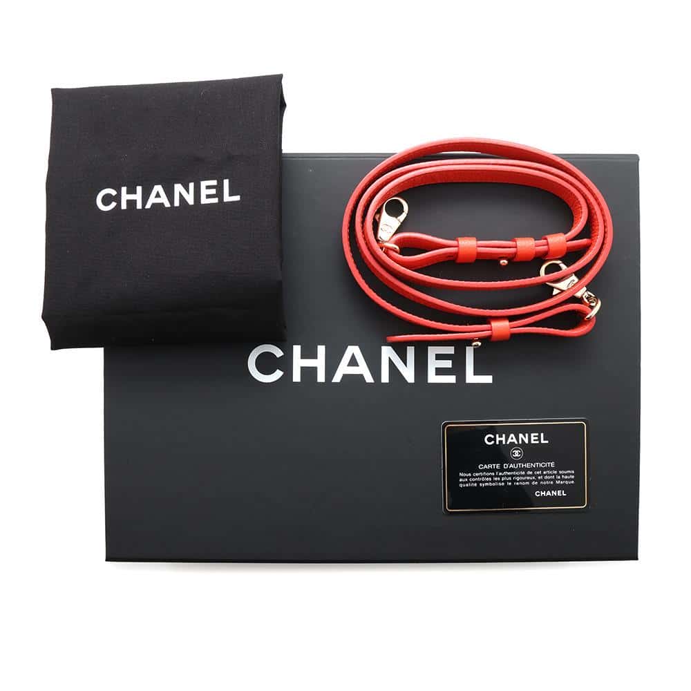 CHANEL Neo Executive Tote RedA69929 Leather Size Small