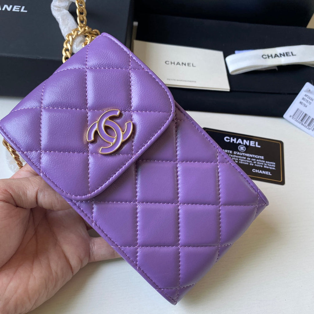 CHLPhone Holder Purple Bag For Women 15cm/6in